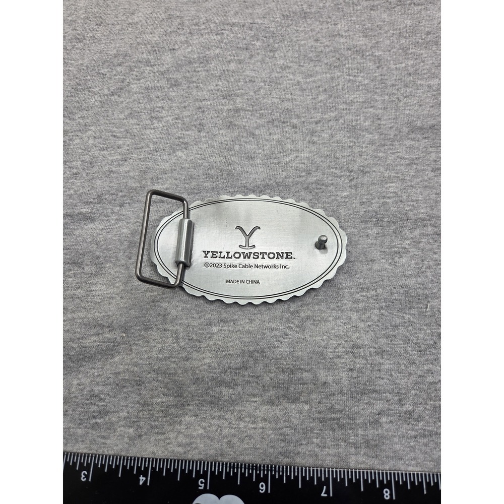 Yellowstone Dutton Ranch National Park Oversized Belt Buckle Western Large - Picture 5 of 8